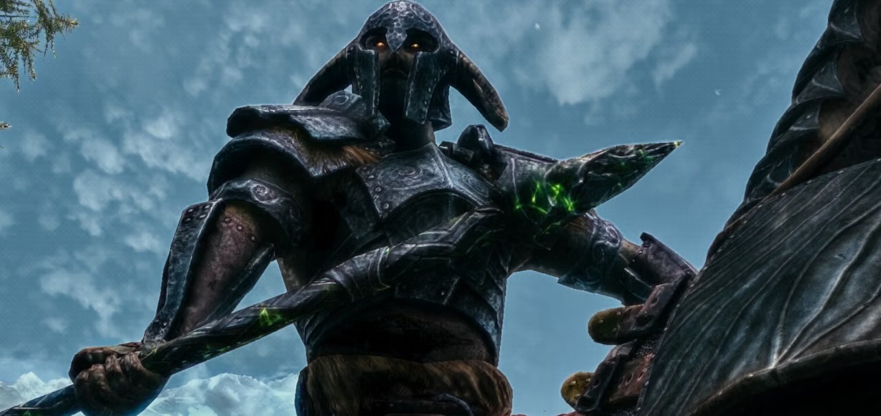 Арт The Elder Scrolls VI: Hammerfell с видом на пустынный берег и горы
